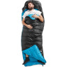 Мешок спальный NATUREHIKE CW400 NH18C400-D с гусинным пухом, размер L, черный, 6927595761670