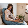 Спальный мешок NATUREHIKE U SERIES двойной хлопок, осень-зима, Blue U350 6927595774922